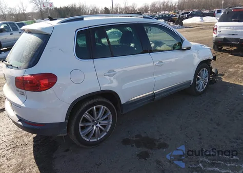 2013 Volkswagen Tiguan S/Se/Sel из США, поврежденный, VIN WVGBV7AX9DW519366